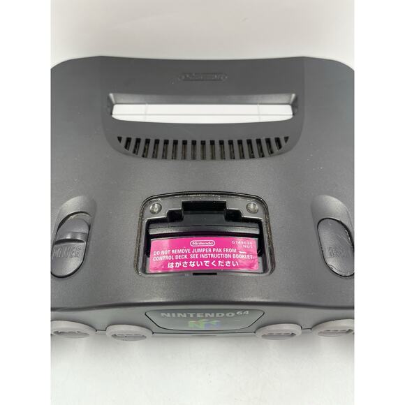 Nintendo 64 N64 Console Bundle w/ OEM Atomic Purple Controller- Tested - Picture 10 of 15